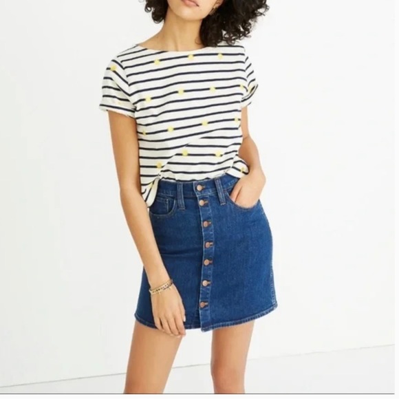 Madewell Jean Denim Miniskirt - Picture 5 of 6